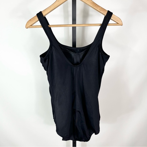Lands' End Black One Piece Swimsuit Size 8 - Picture 2 of 4